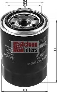 Clean Filters DF 863/A - Filter za ulje www.molydon.hr
