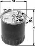 Clean Filters DN1951 - Filter za gorivo www.molydon.hr