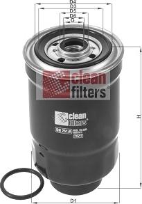 Clean Filters DN 251/A - Filter za gorivo www.molydon.hr