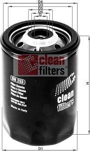 Clean Filters DN 253 - Filter za gorivo www.molydon.hr