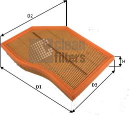Clean Filters MA3493 - Filter za zrak www.molydon.hr