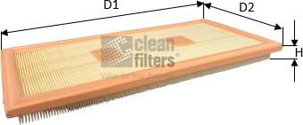 Clean Filters MA3481 - Filter za zrak www.molydon.hr