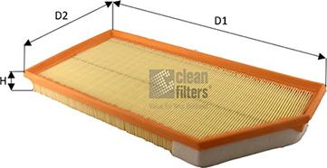 Clean Filters MA3476 - Filter za zrak www.molydon.hr