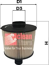Clean Filters MG3611 - Filter za gorivo www.molydon.hr