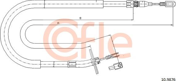 Cofle 10.9876 - Sajla ručne kočnice www.molydon.hr