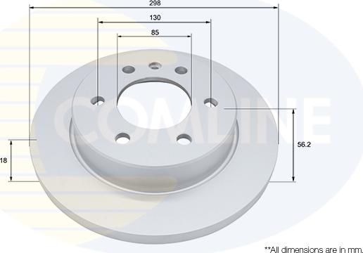 Comline ADC5091 - Kočioni disk www.molydon.hr