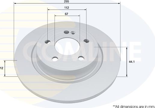 Comline ADC5098 - Kočioni disk www.molydon.hr