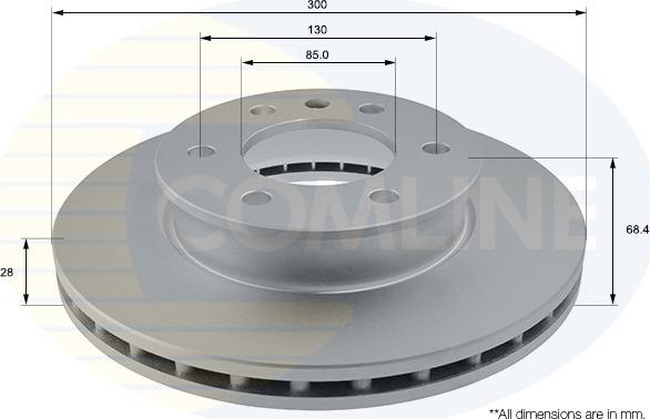 Comline ADC1640V - Kočioni disk www.molydon.hr