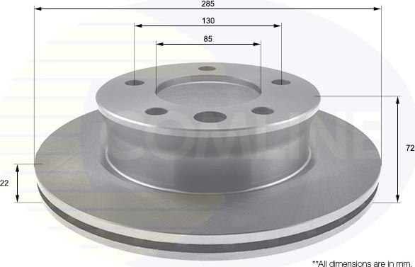 Comline ADC1664V - Kočioni disk www.molydon.hr