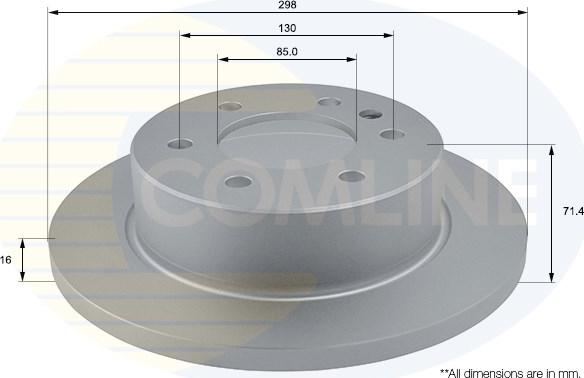 Comline ADC1639 - Kočioni disk www.molydon.hr
