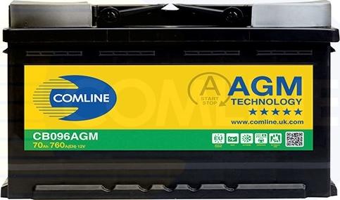 Comline CB096AGM - Akumulator  www.molydon.hr