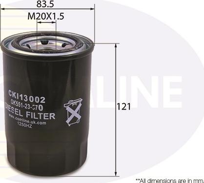 Comline CKI13002 - Filter za gorivo www.molydon.hr