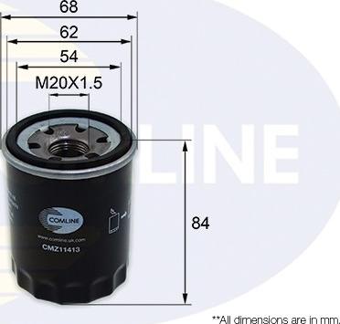 Comline CMZ11413 - Filter za ulje www.molydon.hr