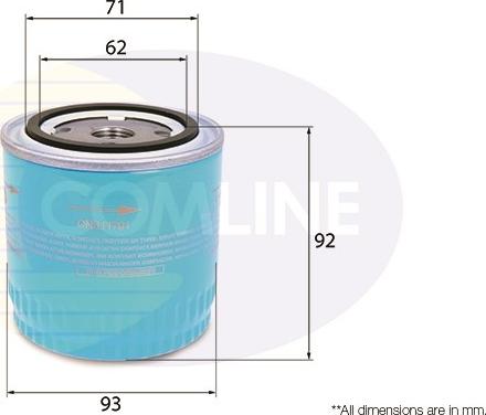 Comline CNS11701 - Filter za ulje www.molydon.hr