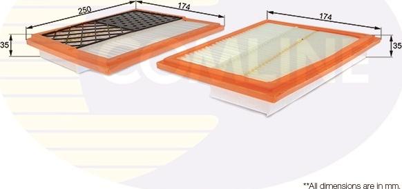 Comline EAF634 - Filter za zrak www.molydon.hr
