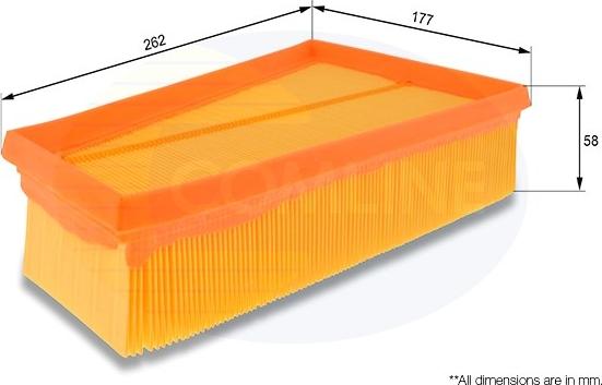 Comline EAF833 - Filter za zrak www.molydon.hr