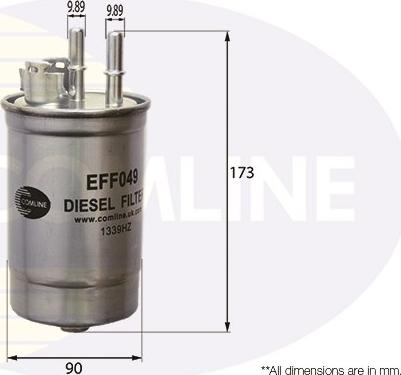 Comline EFF049 - Filter za gorivo www.molydon.hr