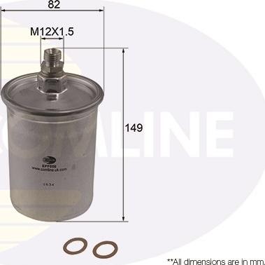Comline EFF058 - Filter za gorivo www.molydon.hr