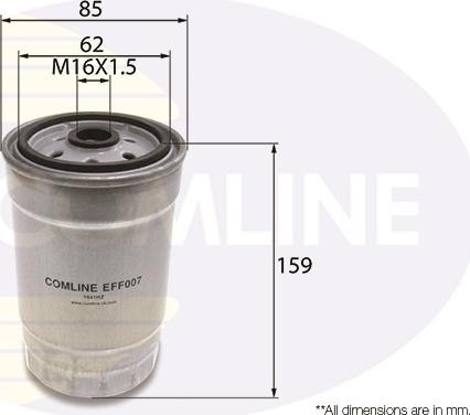 Comline EFF007 - Filter za gorivo www.molydon.hr