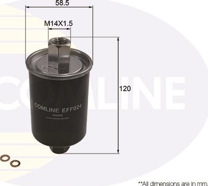 Comline EFF024 - Filter za gorivo www.molydon.hr