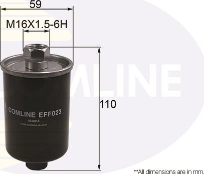 Comline EFF023 - Filter za gorivo www.molydon.hr