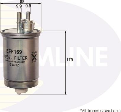 Comline EFF169 - Filter za gorivo www.molydon.hr