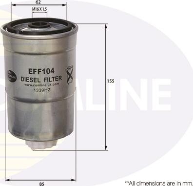 Comline EFF104 - Filter za gorivo www.molydon.hr