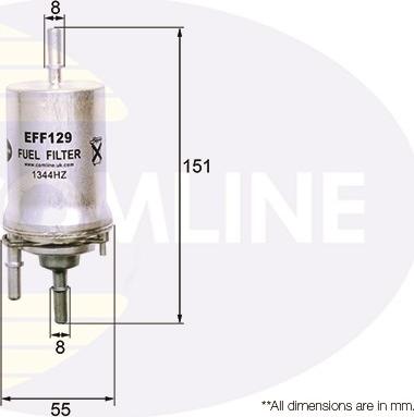 Comline EFF129 - Filter za gorivo www.molydon.hr