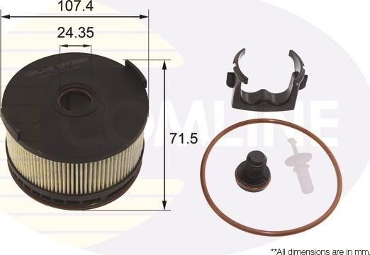 Comline EFF358D - Filter za gorivo www.molydon.hr