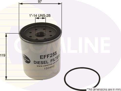 Comline EFF255 - Filter za gorivo www.molydon.hr