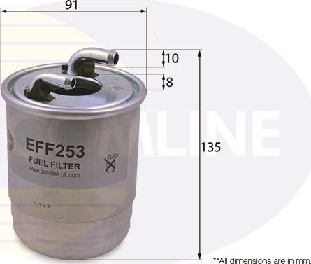 Comline EFF253 - Filter za gorivo www.molydon.hr