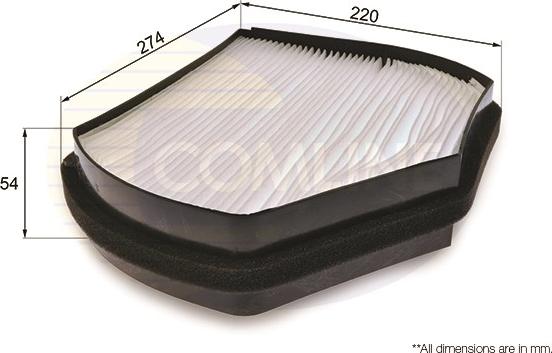 Comline EKF197 - Filter kabine www.molydon.hr