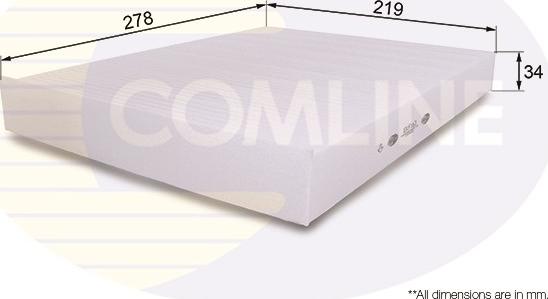 Comline EKF163 - Filter kabine www.molydon.hr