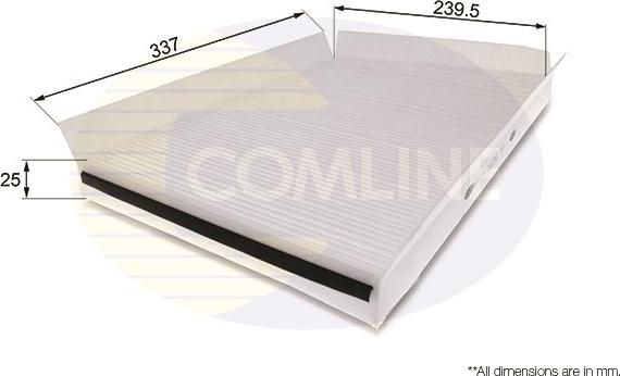 Comline EKF244 - Filter kabine www.molydon.hr