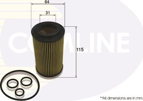 Comline EOF253 - Filter za ulje www.molydon.hr