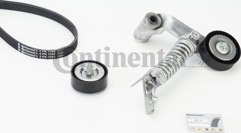 CONTINENTAL 5PK1745K1 - Garnitura klinastog rebrastog remena www.molydon.hr