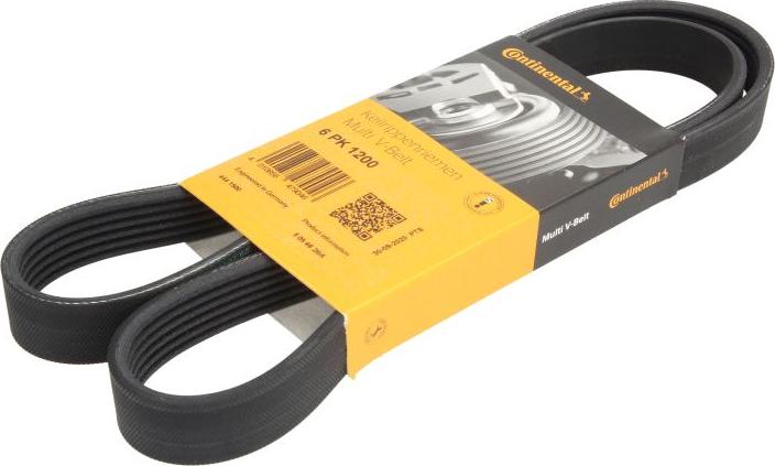 CONTINENTAL 6PK1200 - Klinasti rebrasti remen  www.molydon.hr