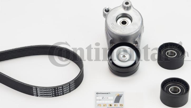 CONTINENTAL 7PK2035K1 - Garnitura klinastog rebrastog remena www.molydon.hr