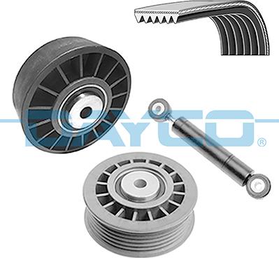 DAYCO KPV628 - Garnitura klinastog rebrastog remena www.molydon.hr