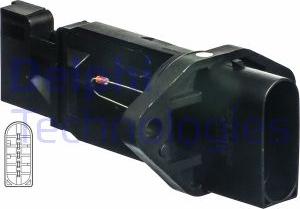 Delphi AF10156-12B1 - Mjerač zapremine zraka www.molydon.hr