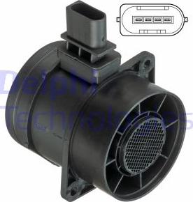 Delphi AF10365-18B1 - Mjerač zapremine zraka www.molydon.hr