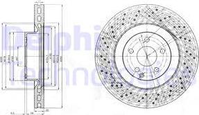 Delphi BG9057 - Kočioni disk www.molydon.hr