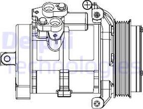 Delphi CS20528 - Kompresor, klima-Uređaj www.molydon.hr