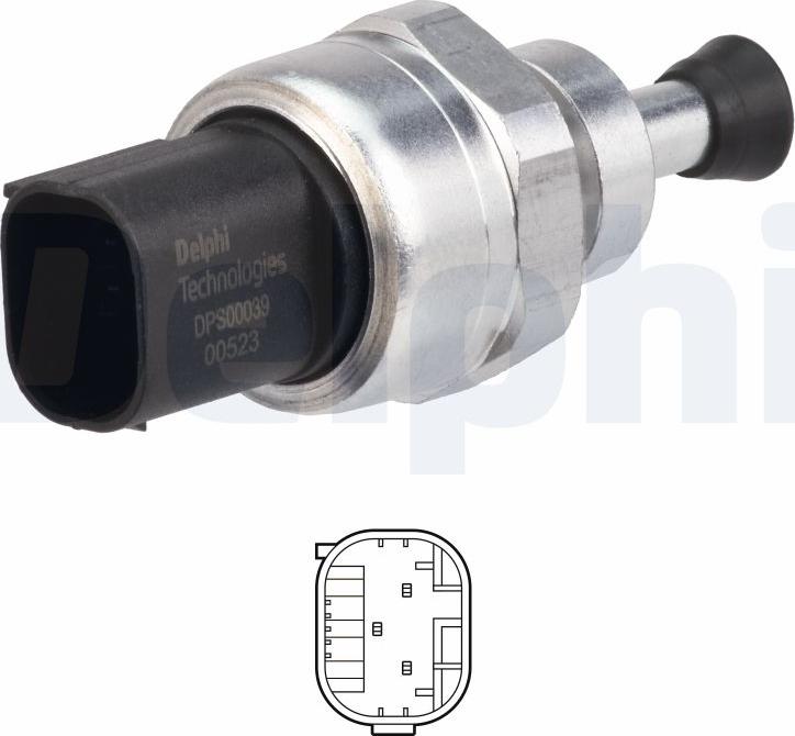 Delphi DPS00039-12B1 - Senzor, pritisak Ispušnih plinova www.molydon.hr