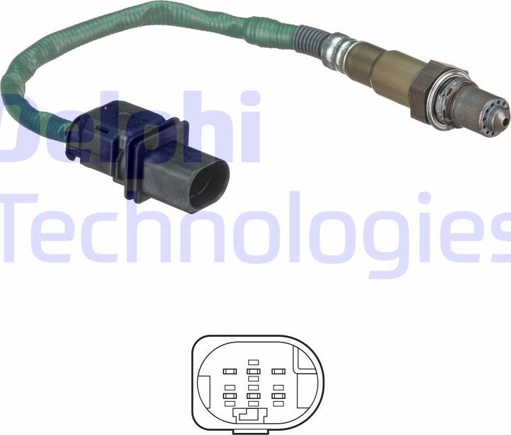 Delphi ES20551-12B1 - Lambda-sonda www.molydon.hr