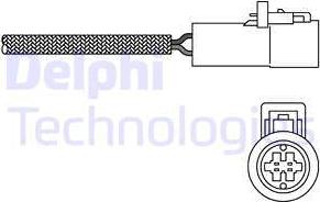 Delphi ES20014 - Lambda-sonda www.molydon.hr