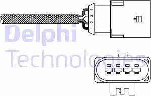 Delphi ES20303-12B1 - Lambda-sonda www.molydon.hr