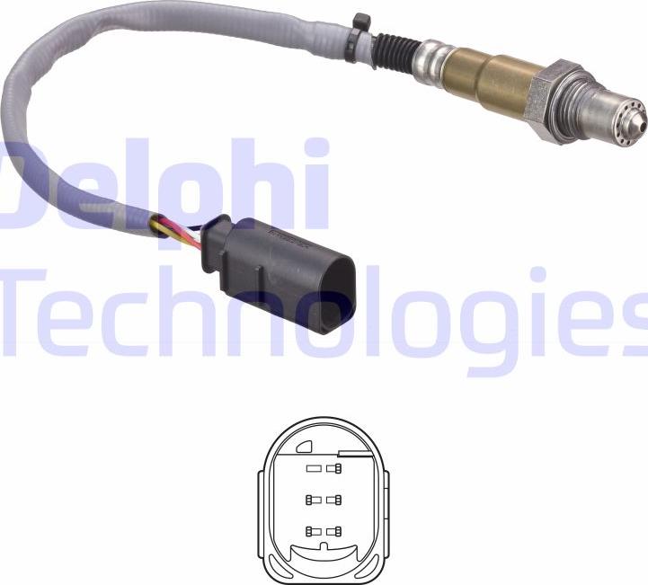 Delphi ES21133-12B1 - Lambda-sonda www.molydon.hr