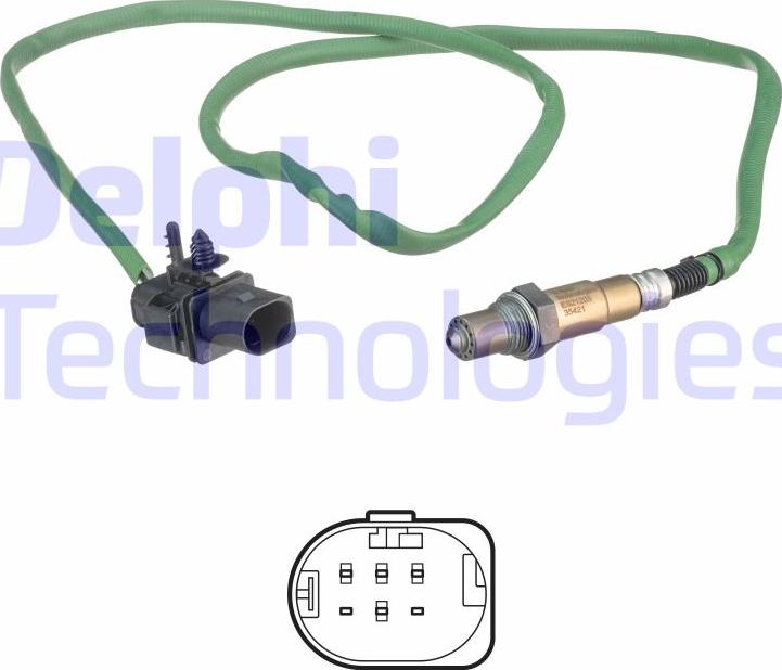 Delphi ES21203-12B1 - Lambda-sonda www.molydon.hr
