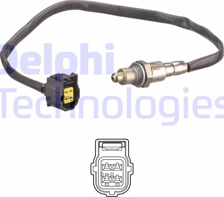 Delphi ES21202-12B1 - Lambda-sonda www.molydon.hr